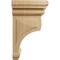 Ekena Millwork 4"W x 4 3/4"D x 8"H Small Woodruff Wood Corbel, Cherry CORW04X04X08WFCH - alternate 4